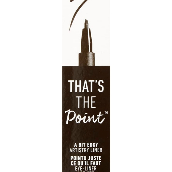 NYX PROFESSIONAL MAKEUP That's The Point Liquid Eyeliner Pen, A Bit Edgy Black - Picture 1 of 2